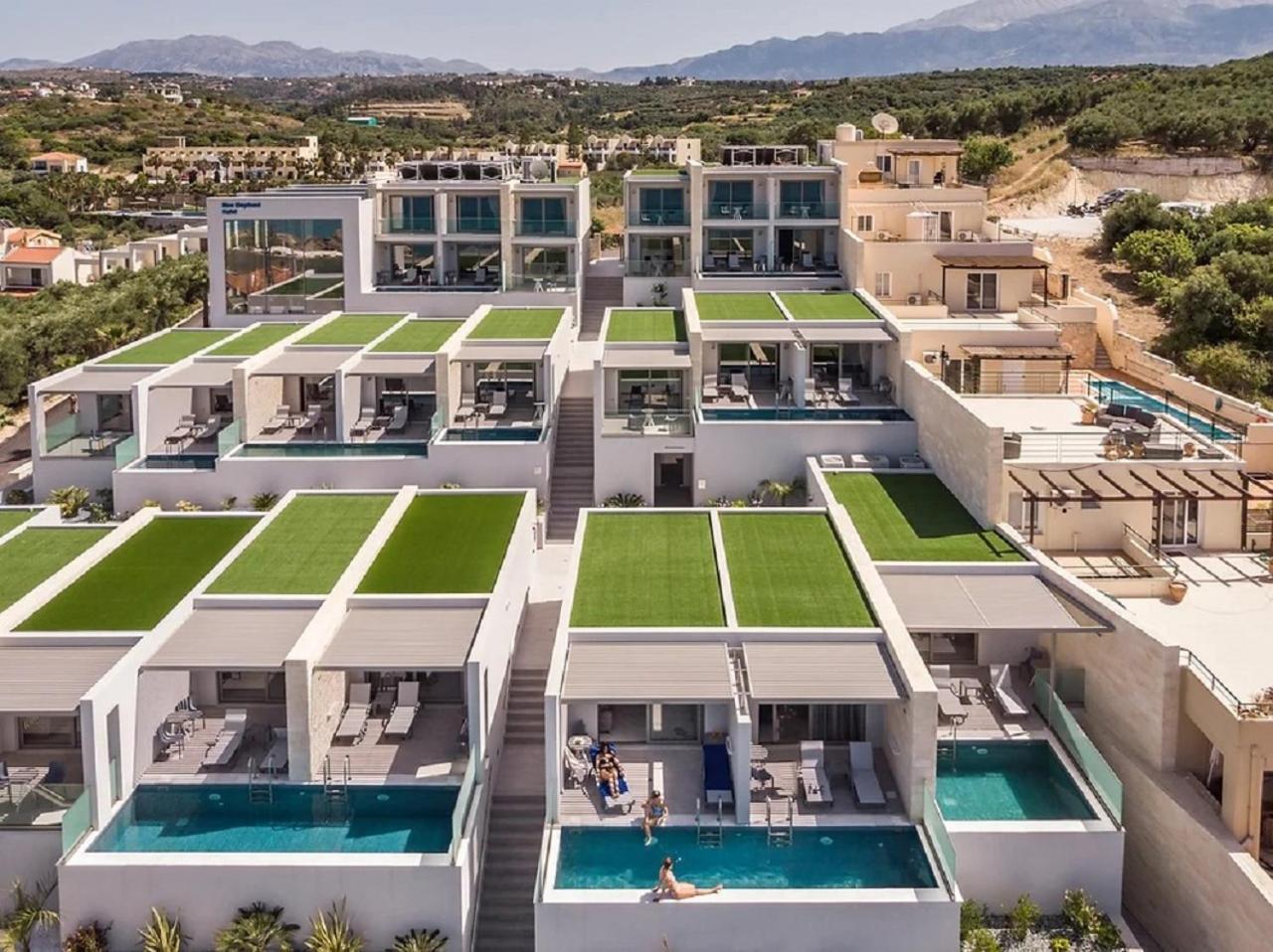 Blue Elephant Boutique Hotel & Spa - Adults Only Almyrida  Exterior photo